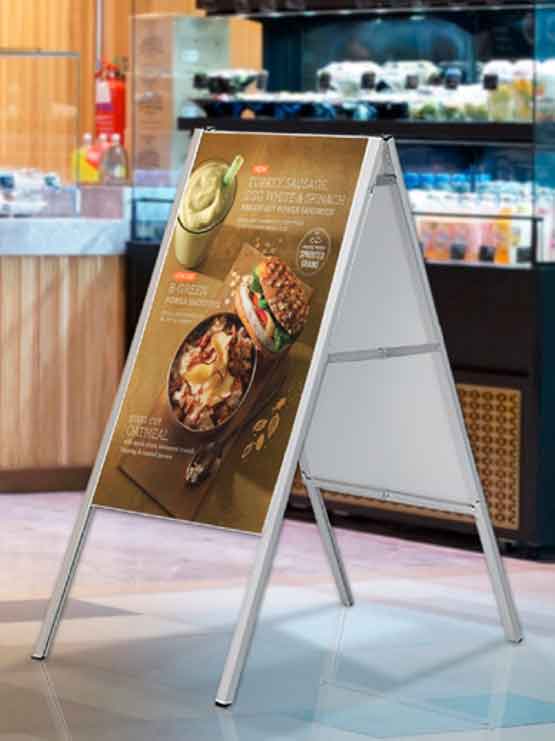 Ejemplo caballetes para cartón pluma