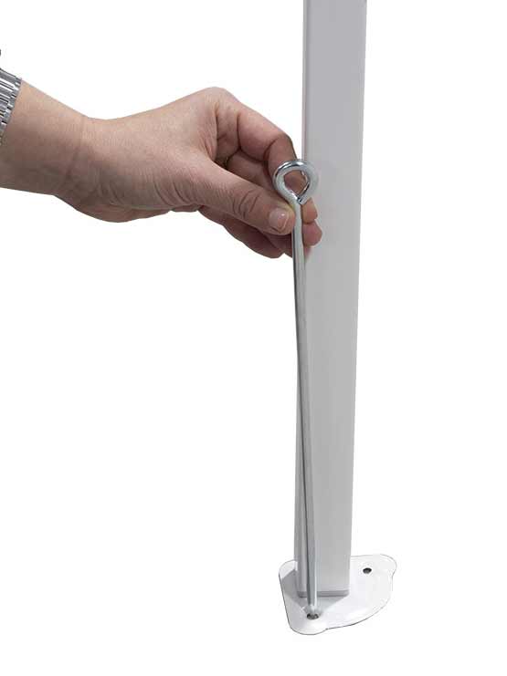 piqueta carpa plegable 2x2