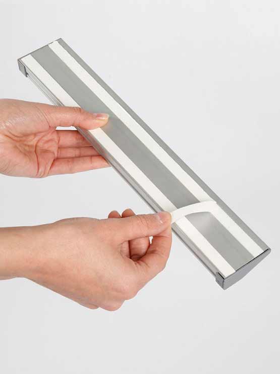 Tiras adhesivas del soporte para notas