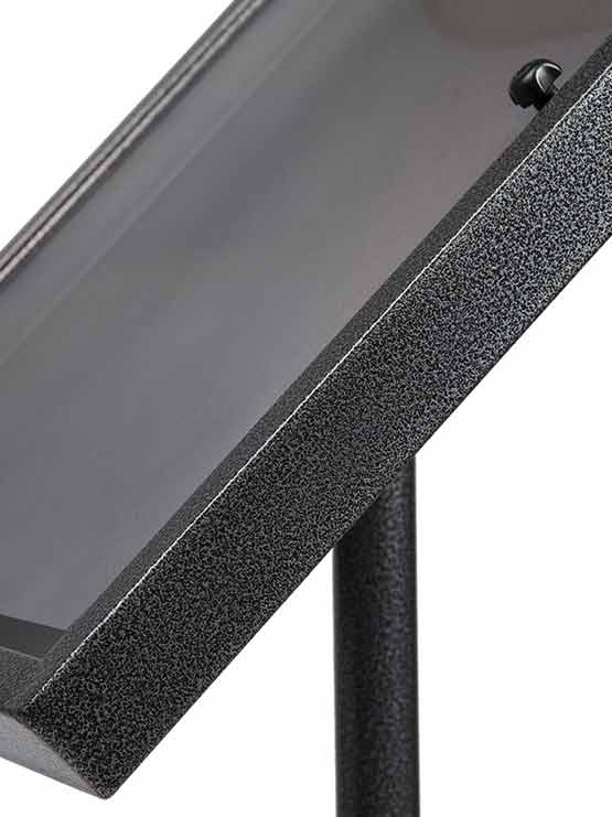 vitrina atril para exteriores