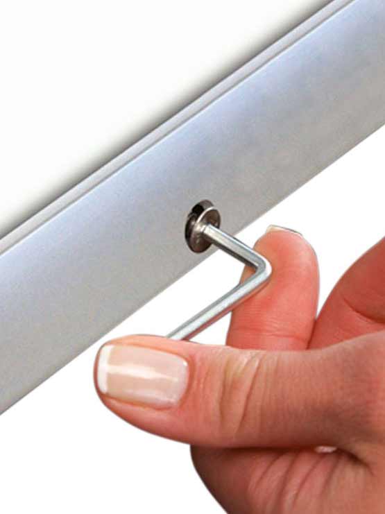 Cerradura marco impermeable