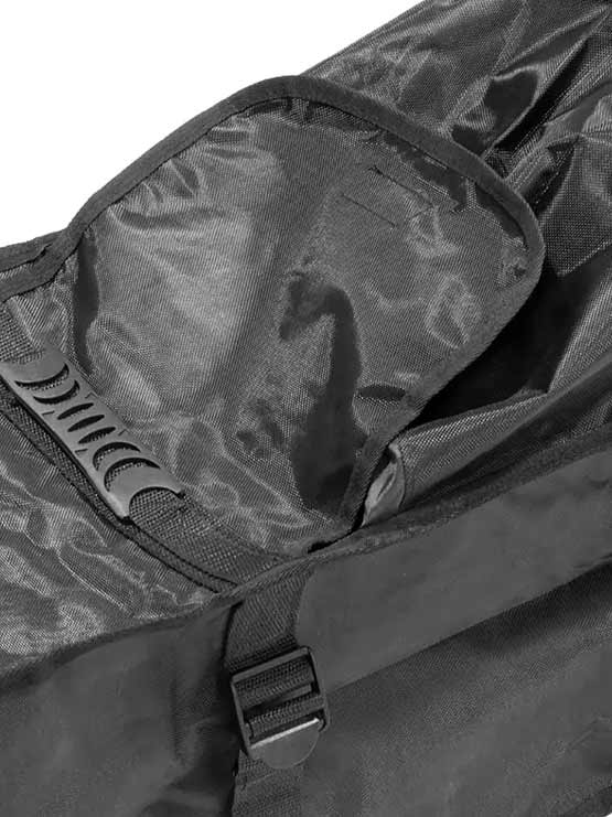 Detalle bolsillo bolsa para carpas de hasta 3x3