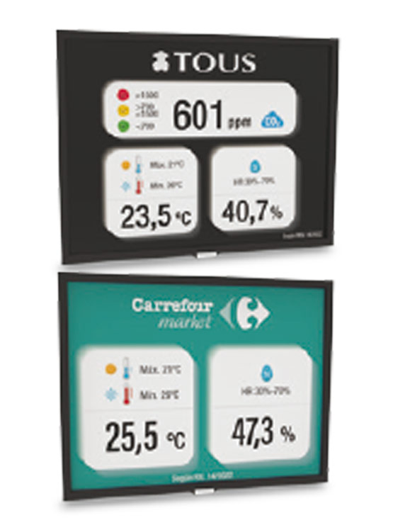 Ejemplos módulos a TV temperatura-humedad adaptado a nuevo RD 14/2022