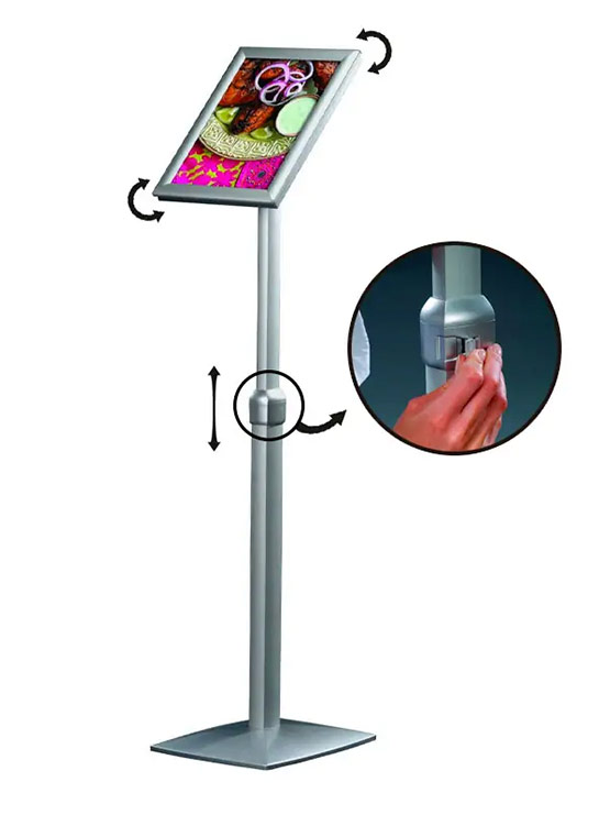 Porta Menús ajustable giratorio