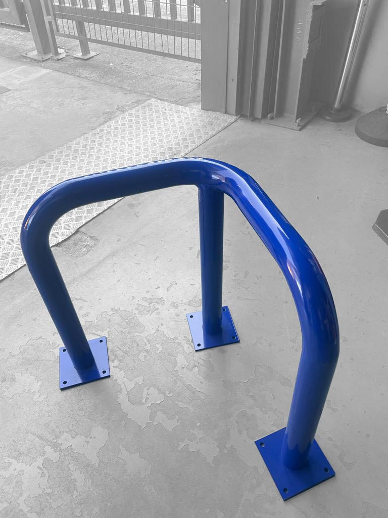 Arcos protectores personalizados con color corporativo