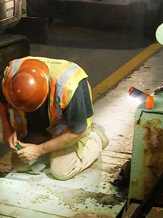 Lámpara de trabajo LED ejemplo