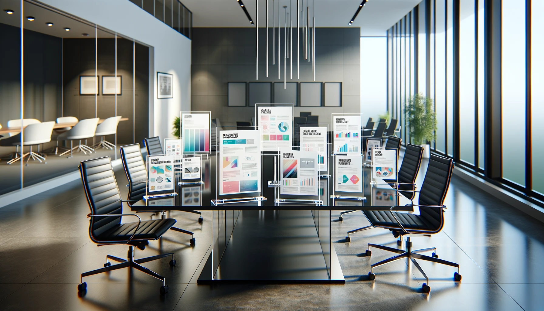 Comunicación Visual en Negocios con Portagráficas y Portamenús