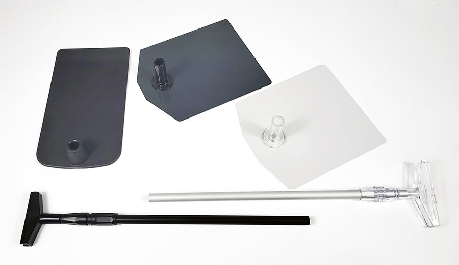 Tubo telescópico con T incluída