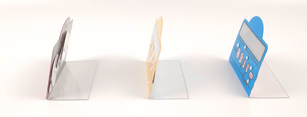 Cartel ruedas pastelería vista lateral