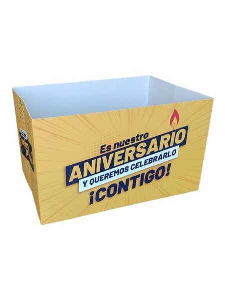 Cubrepalets aniversario