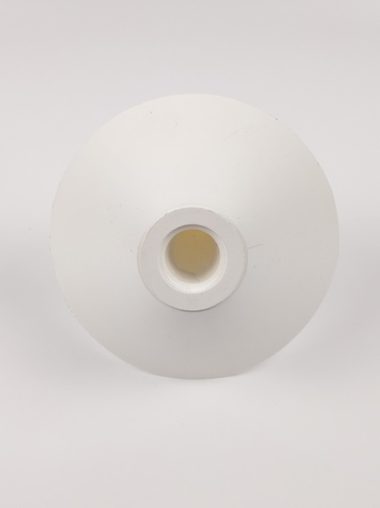 Cono recoge grasa escurre jamones vista cenital